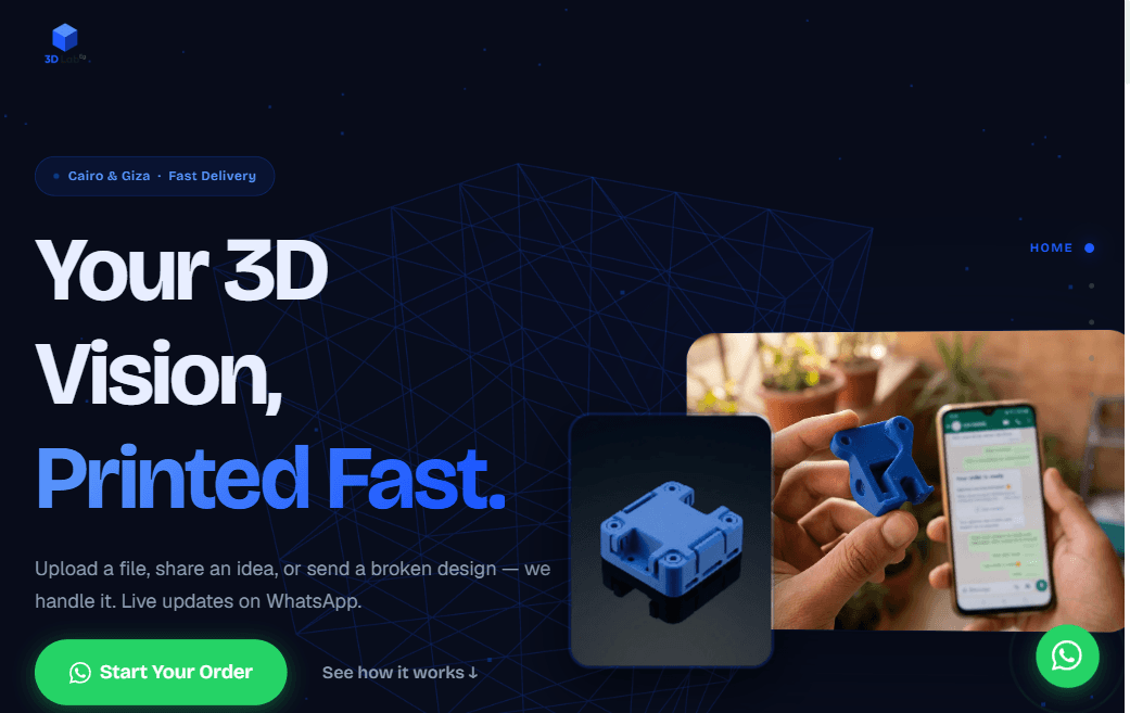 3D Lab Cairo — System
